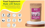 Blessfull Healing sakura powder used as an edible ingredient for floral lattes