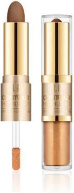 Milani dual-ended contour stick and liquid highlighter packaging
