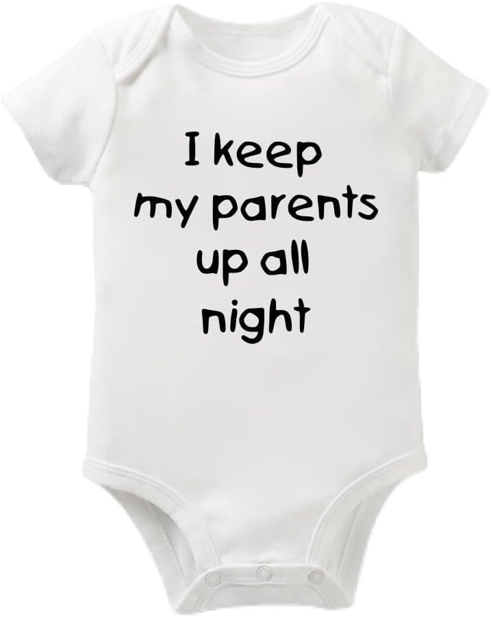 Rocksir Funny Slogan Super Soft Cotton Comfy Baby Short Sleeve Bodysuit | Soft Cotton Comfy Outfit, Unisex Baby Clothes & Newborn Essentials, Light Short Sleeve Infant Wear Fit 3M To 24M Sizes - Image 13
