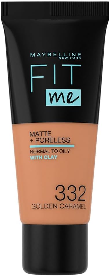 Maybelline Fit Me Matte + Poreless Liquid Oil-Free Foundation Makeup, Classic Ivory, 1 Count (Packaging May Vary) - Image 14