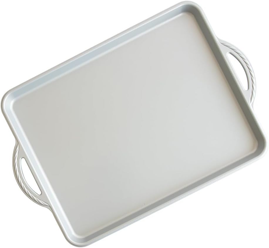 Nordic Ware Procast Baking Sheet ready for baking