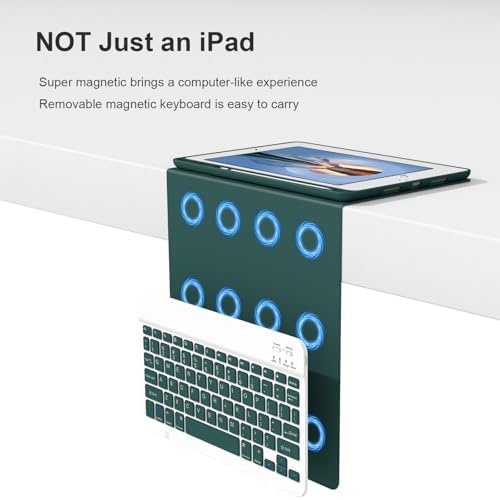 Side angle view of the adjustable tablet stand with anti-slip lining holding the screen firmly at an ergonomic viewing position.