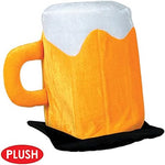 Funny beer cup headwear fabric texture