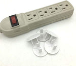 Vmaisi baby proofing outlet caps installed on wall socket