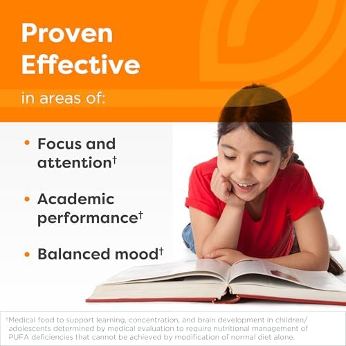 Side label view of SFI Equazen Pro Kids softgels highlighting premium ingredients list