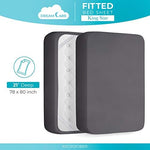 DreamCare King fitted sheet displayed on a 21 inch mattress