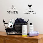 Eco-friendly fabric softener for white and colored clothing static reduction