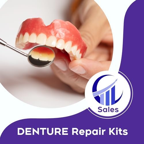 DIY temporary missing teeth replacement kit contents