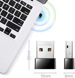 High speed dual band wireless network receiver highlighting five gigahertz and two point four gigahertz capabilities.