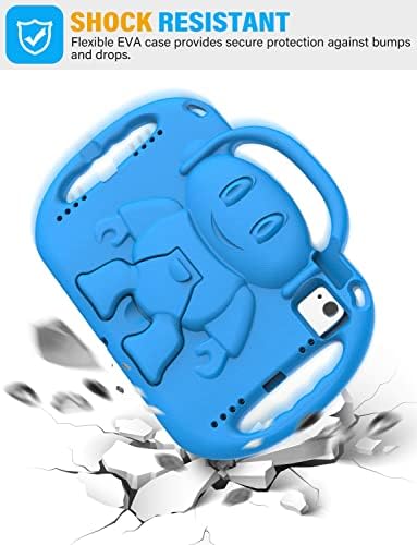 Heavy duty tablet bumper shell showing precise port openings and tactile button covers