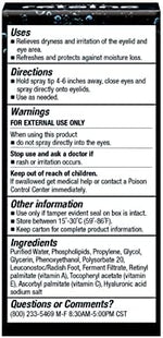 OCuSOFT eyelid spray bottle for blepharitis and meibomian gland dysfunction.