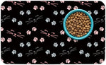 Thmasamwr Quick Dry Absorbent Pet Feeding Mat on floor