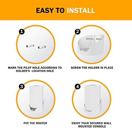 Bangcheer installation kit layout including the wall bracket expansion bolts and heavy duty screws.