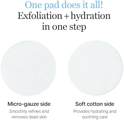 Round Lab daily exfoliating toner pads for glass skin