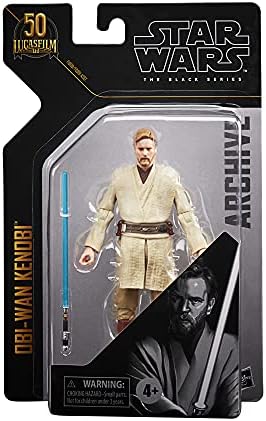 Obi-Wan Kenobi 6-inch figure holding lightsaber accessory