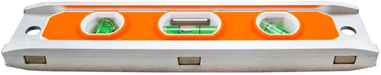Klein Tools 935R Level, 9-Inch Magnetic Aluminum Torpedo Level with 0/45/90 Degree Vials and V-groove, Tapered Nose - Image 10