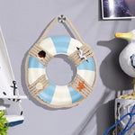 Rugwioyu blue and white swim ring set for beach party