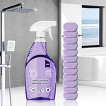 Hopasrisee cleaning system components including bottle and tablets