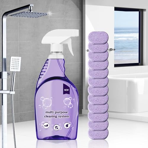 Hopasrisee cleaning system components including bottle and tablets