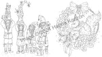 Merry Christmas Coloring Book - Image 8