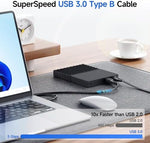 Cable Matters SuperSpeed USB 3.0 Type A to B Cable in Black 10 Feet - Image 6