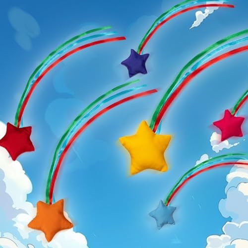Full 12 piece star bean bag set with carry pouch