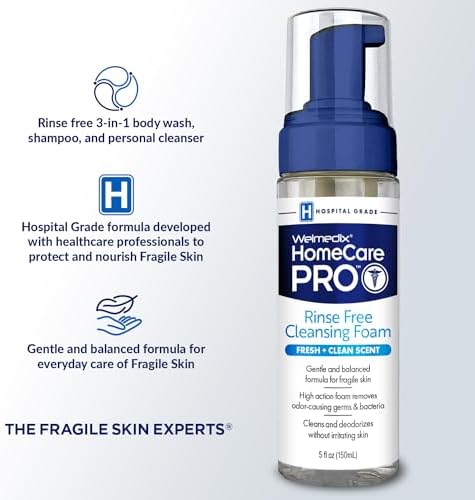 Welmedix cleansing foam for elderly and incontinence care