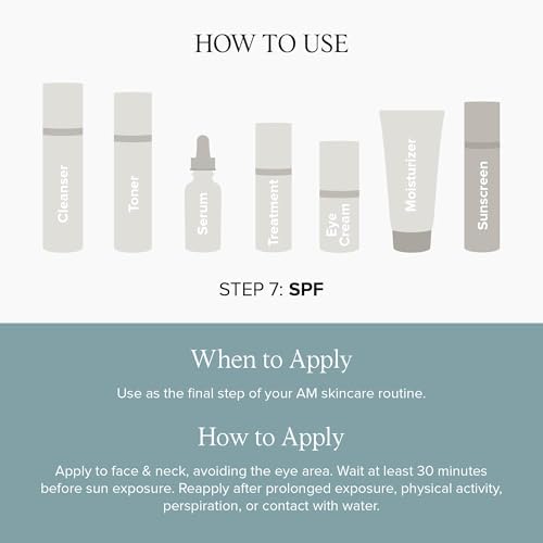 DRMTLGY face sunscreen bottle with a pump for precise and easy morning application