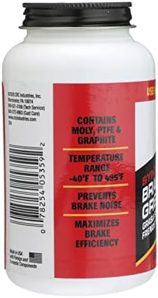 CRC synthetic grease tub for automotive brake maintenance
