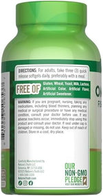Nature's Truth fish oil dietary supplement 200 count bottle