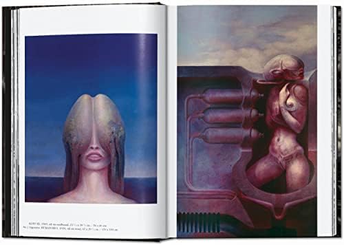 Multilingual Edition HR Giger hardcover book stacked with details