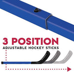 Franklin Sports 3 in 1 toy collection showcasing the street hockey foam ball and soccer ball with pump