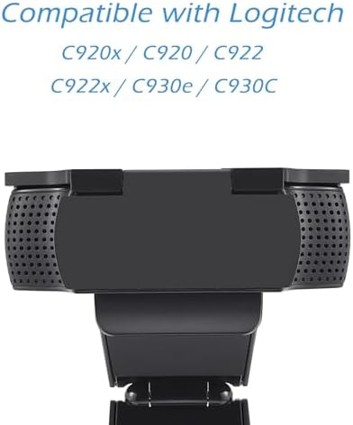 Matte black lens protector clip showing the secure snap on mechanism side