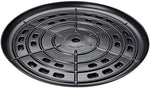 Bosmere 21 inch black plant saucer slatted grid design