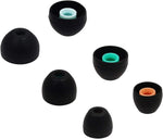 ALXCD replacement ear tips showing small medium and large sizes