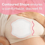Side view of Dr. Talbot's ultra-thin breastfeeding pads