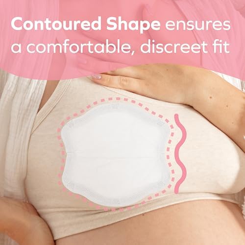 Side view of Dr. Talbot's ultra-thin breastfeeding pads