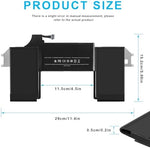MacBook Air thirteen inch compatible battery with four included installation screwdrivers