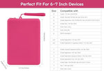Dadanism silicone clutch holding a Kindle e-reader