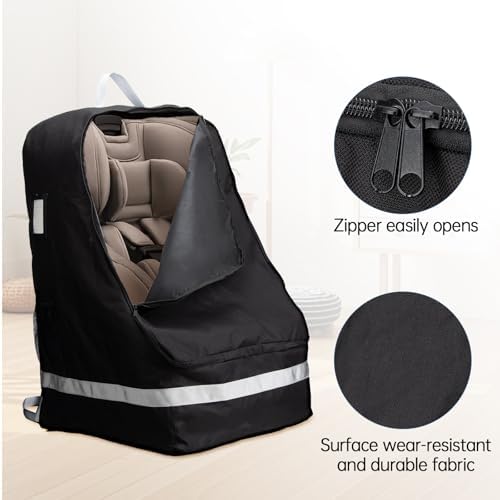 Water-resistant fabric texture of infant car seat travel bag