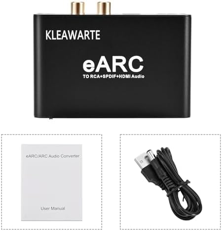 KLEAWARTE audio adapter full kit including the main extractor unit for home theater systems