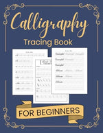 Calligraphy Practice Tracing Book: Practice Sheets for Beginners with Traceable Uppercase & Lowercase Letters , Blank Pages for Writing 8.5 x 11 inches - Image 2