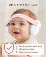 Yoofoss baby earmuffs with portable carrying pouch