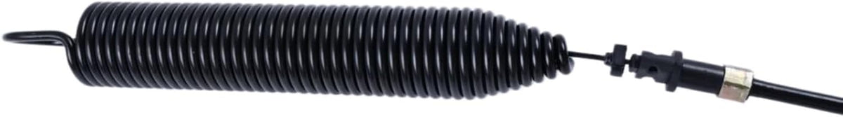 IEQFUE PTO control cable installed on lawn tractor deck