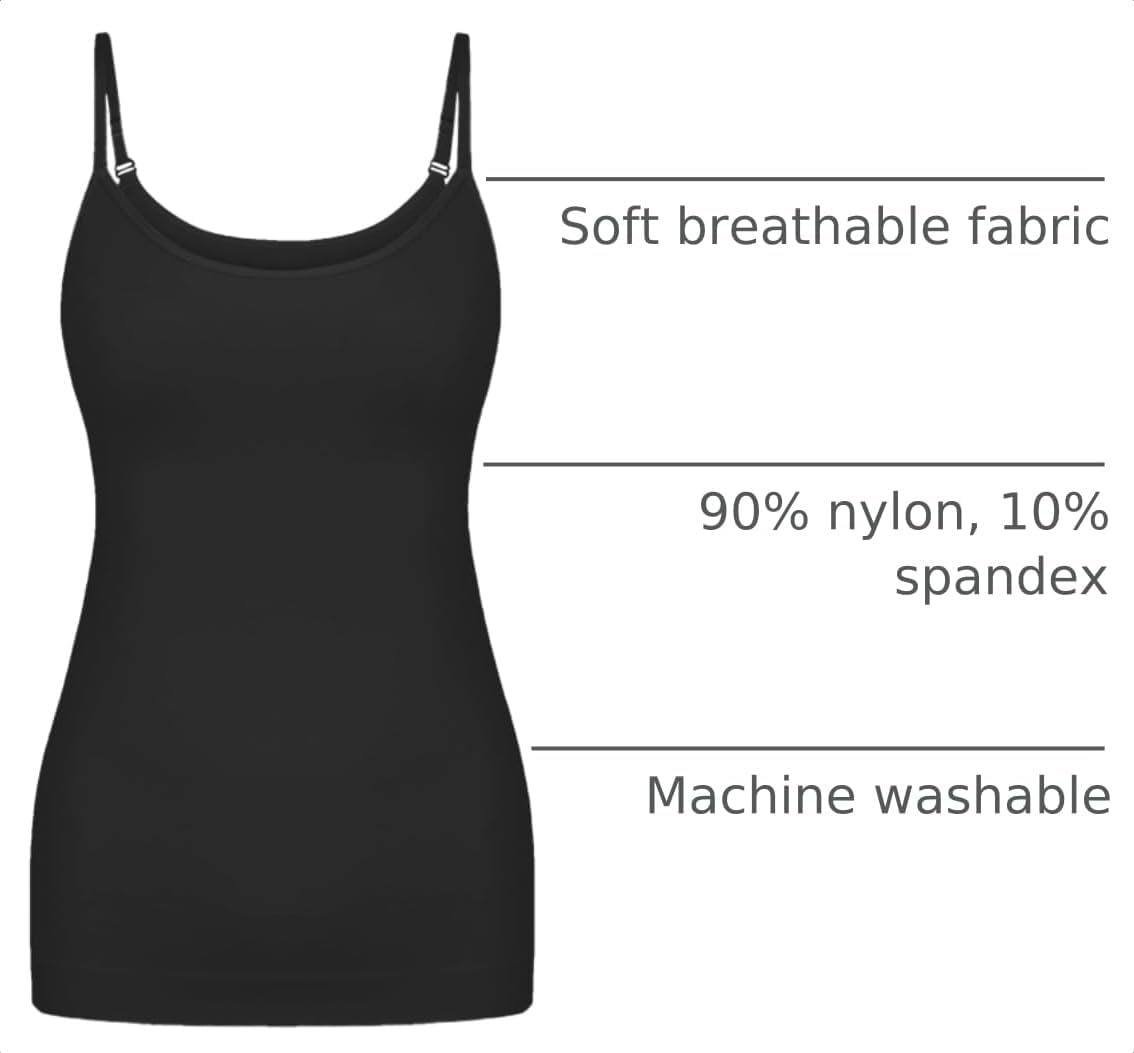 Euyzou shapewear tank top back view demonstrating posture support