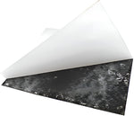 E. James industrial rubber sheeting shown in a workshop setting