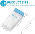 DanTicy plaque removal toothpicks pack of 5 displayed neatly on a clean background