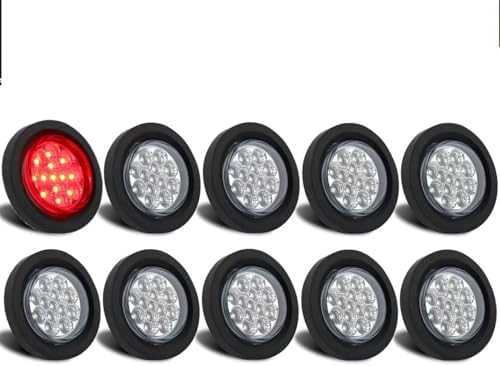 Jamarco thirteen led trailer clearance light kit with rubber grommets
