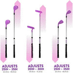 Youth adjustable golf driver iron and putter for toddlers