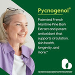 BESTVITE French maritime pine bark extract supplement label details showcasing clean formula.